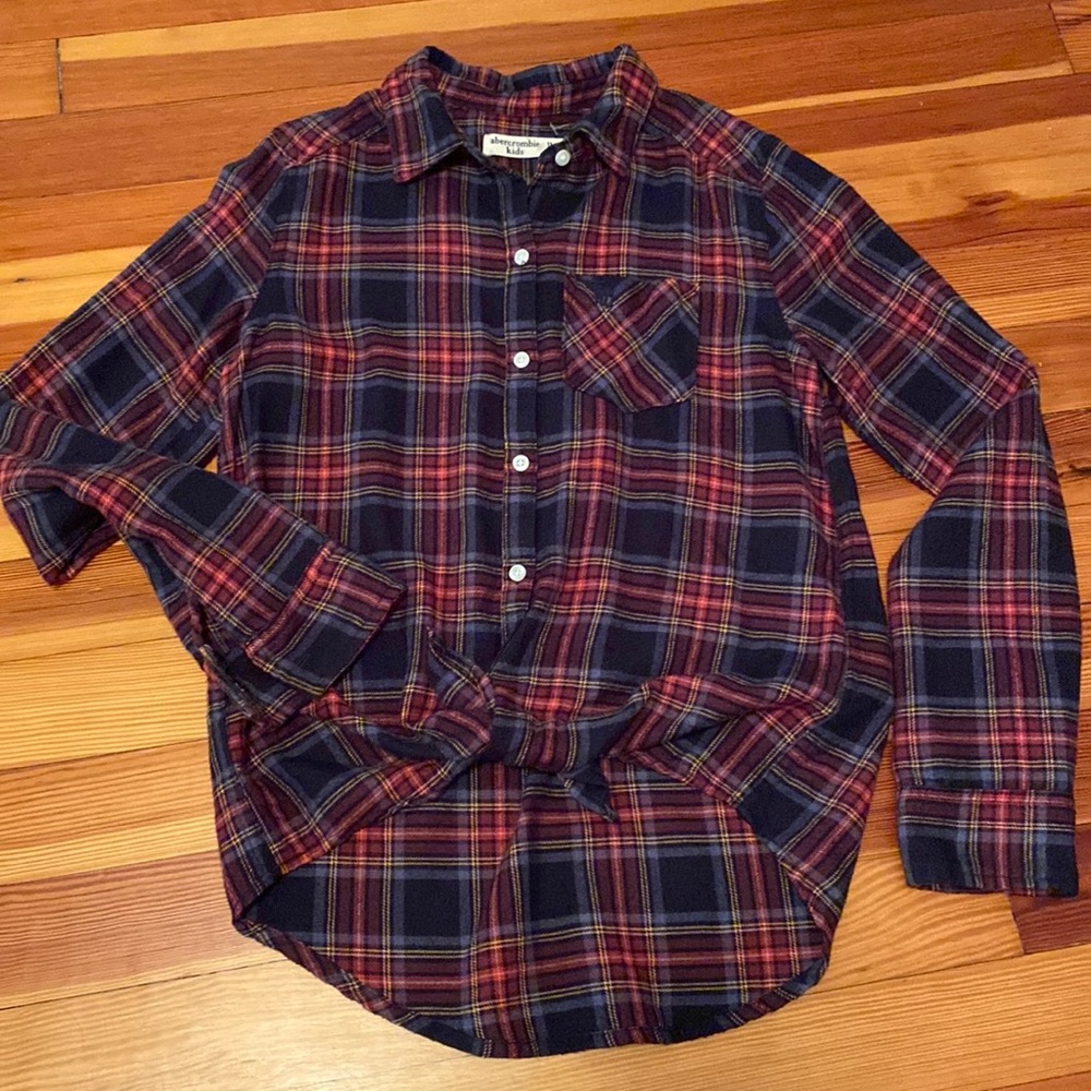 tie up kids flannel